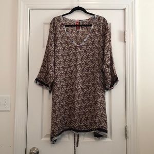 NWOT Johnny Was Silk Tunic Size 3X